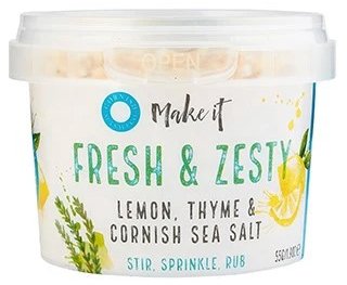 Fresh & Zesty; Lemon, Thyme & Sea Salt  