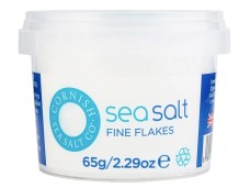 Cornish Sea Salt Fine Flakes | Shaker re-fill pot