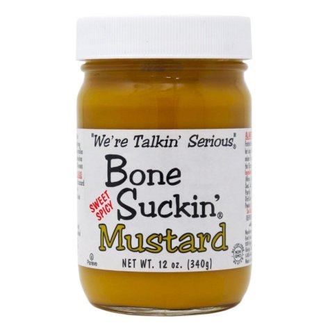 Bone Suckin’® Sweet/Spicy Mustard, 12 oz. Jar