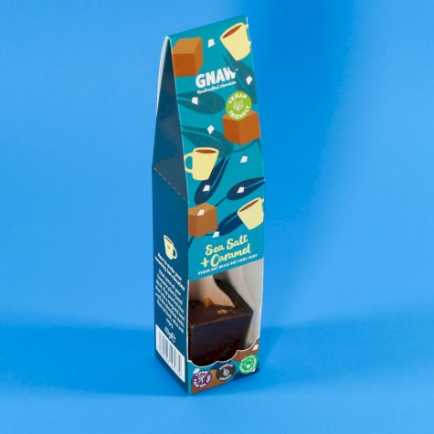 Vegan Oat Mi!lk With Sea Salt & Caramel Hot Chocolate Stirrer 