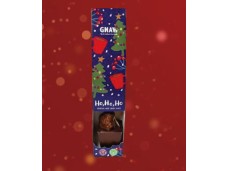 Chocolate Stirrer “HO HO HO Santa”