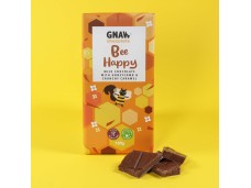 Bee Happy Milk Chocolate with Honeycomb & Crunchy Caramel