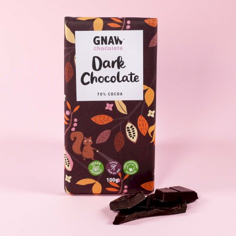 Dark Chocolate Bar 70% - Vegan