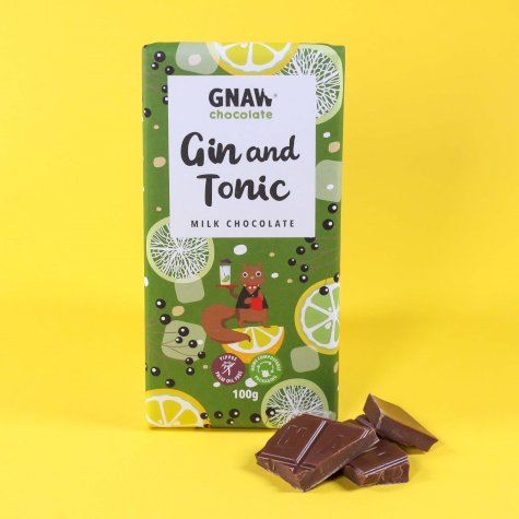 Gin & Tonic Milk Chocolate Bar