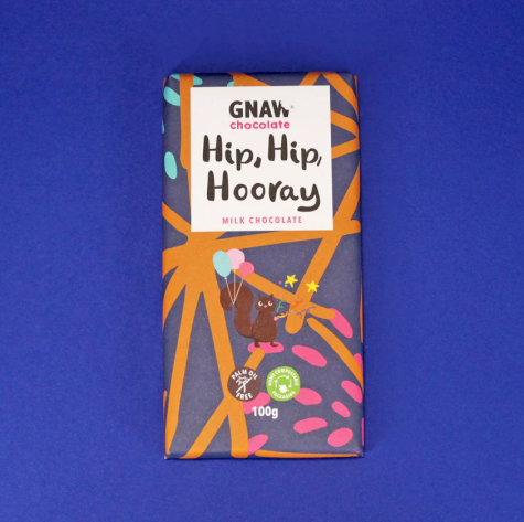 Milk Chocolate "Hip, Hip, Hooray"