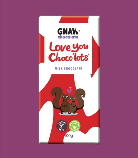 Milk Chocolate "LOVE you Choco'lots' "