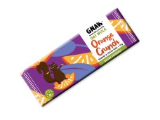 Orange Crunch Oat Mi!lk Snack Size Chocolate Bar • Vegan