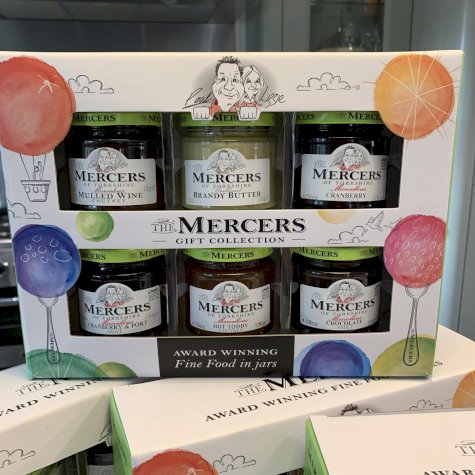 Mercers 6 Jar Christmas Gift Set