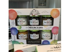Mercers 6 Jar Savoury (Mustards, Sauces, Chutneys) Gift Set