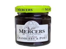 Mercers Cranberry Sauce with Port 130g