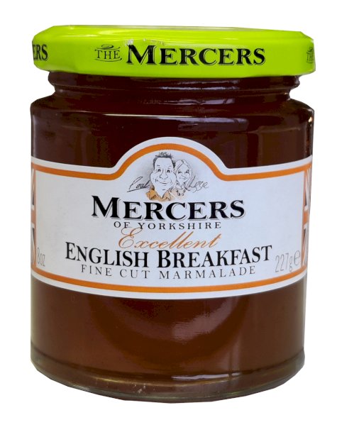 Mercers English Breakfast Orange Marmelade Fine Cut