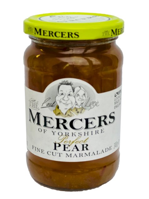 Mercers Pear Marmalade Thin Cut (sød pære & orange frugter) 