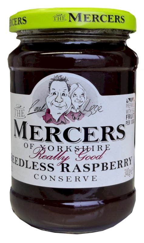 Mercers Seedless Raspberry Conserve