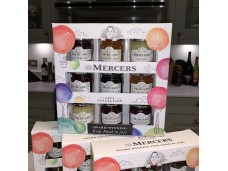 Mercers 9 Mini Jar Sweet Gift Set (Conserves, Marmalade, Curd)
