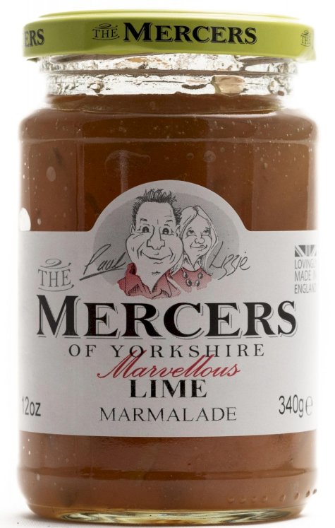 Mercers Fine Cut Lime Marmalade