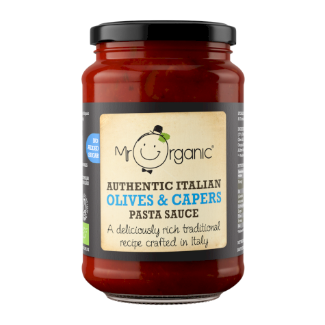 No Added Sugar Authentic Italian Olives and Capers Pasta Sauce