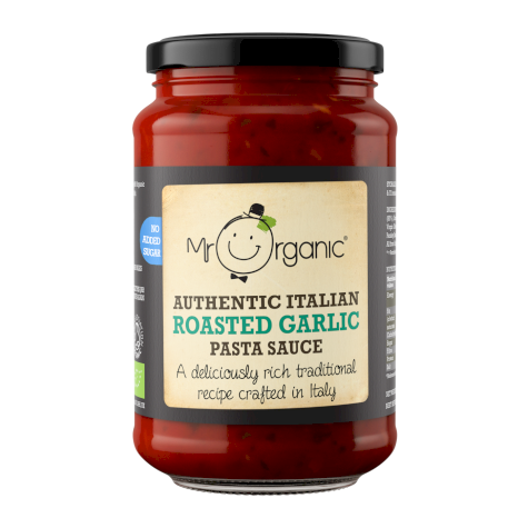 No Added Sugar Authentic Italian Roasted Garlic Pasta Sauce