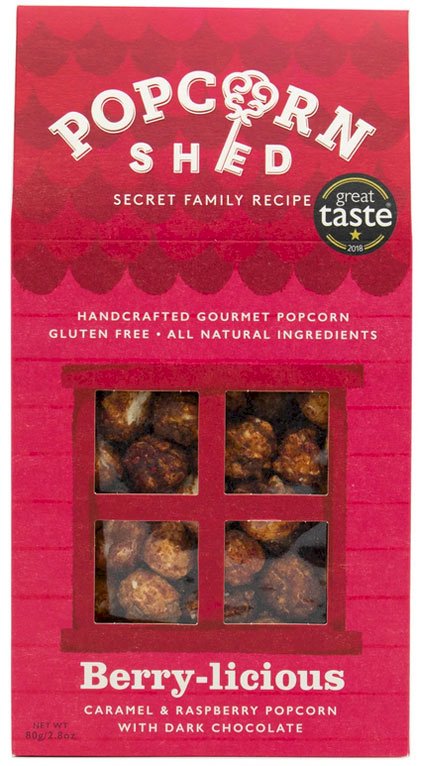 Berry-Licious Popcorn Shed