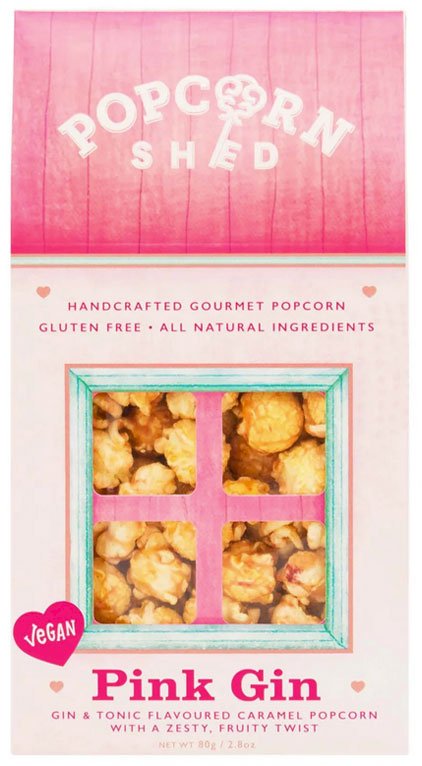 Pink Gin Popcorn Shed