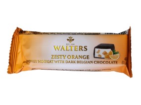 Walters Orange Honey Hvid Nougat - Dark Chocolate