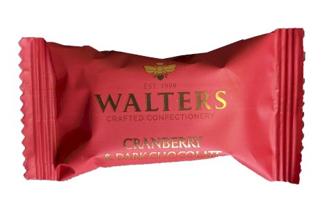 Walters Dark chocolate & Cranberry  nougat bon bon