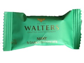 Walters Dark chocolate & Mint nougat bon bon