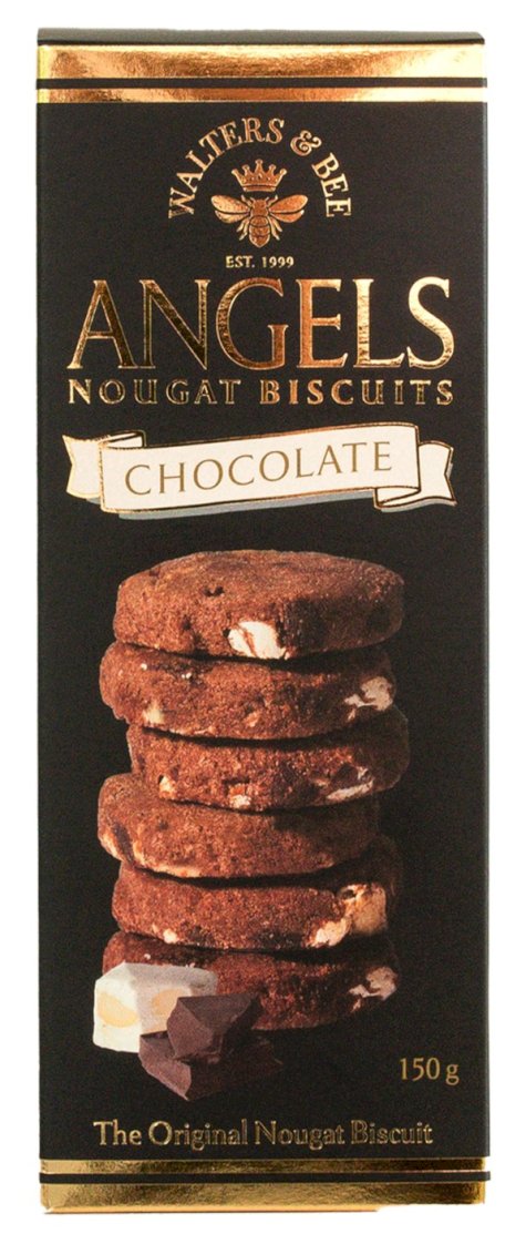 Walters Angels Hvid Nougat & Chokolade Biscuits, Sydafrika