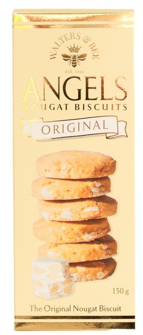 Walters Angels Original Hvid Nougat Biscuits, Sydafrika