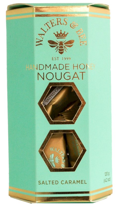 Walters hvid nougat bon bon - Saltet karamel