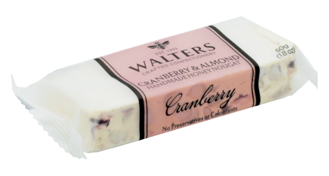 Walters Cranberry & Almond Honey Hvid Nougat