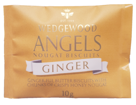 Walters Angels Ginger-ful Honey Hvid Nougat Biscuits